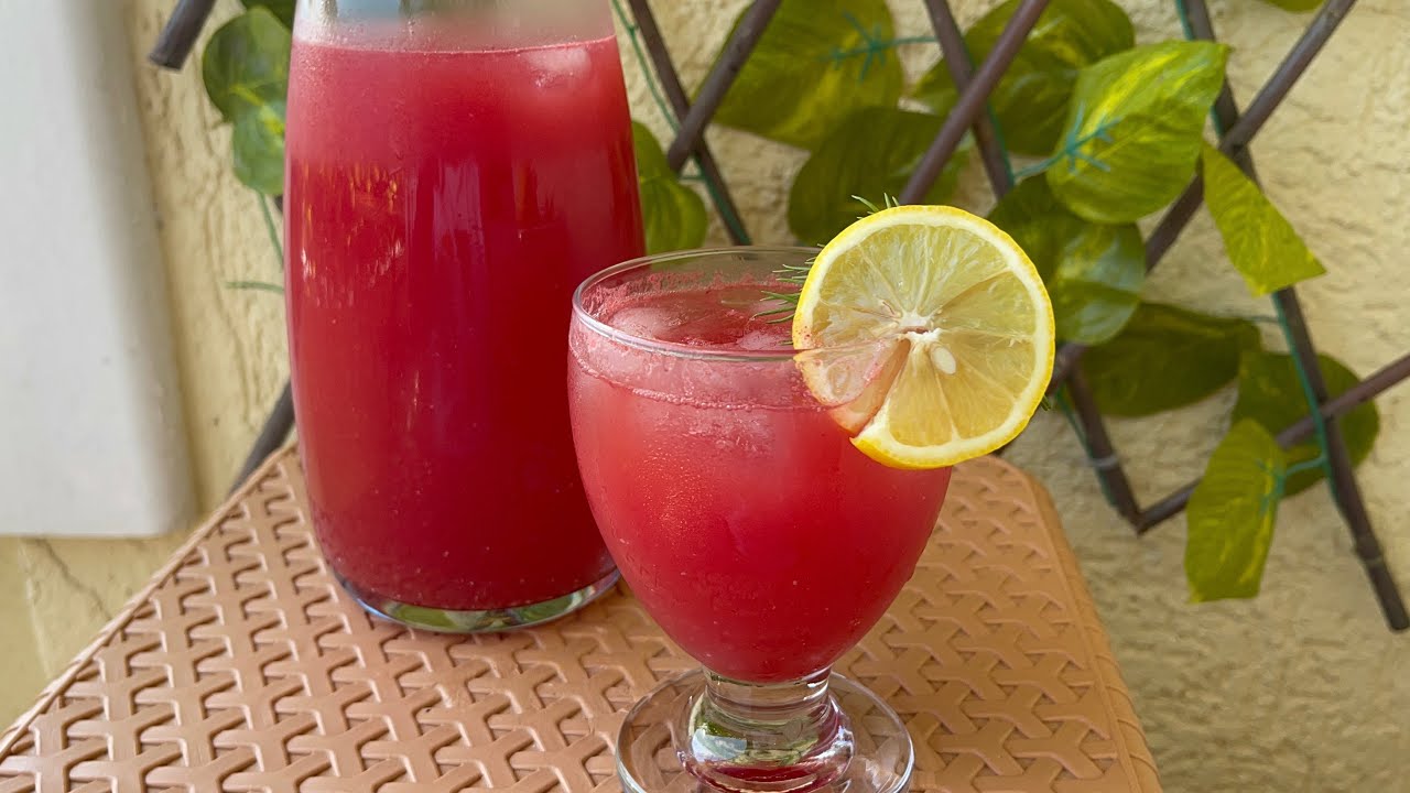 BİR DİLİM KARPUZ 🍉 VARMI? Hemen Bu İçeceği  YAP❗️💯Karpuzlu LİMONATA 🥤 👌