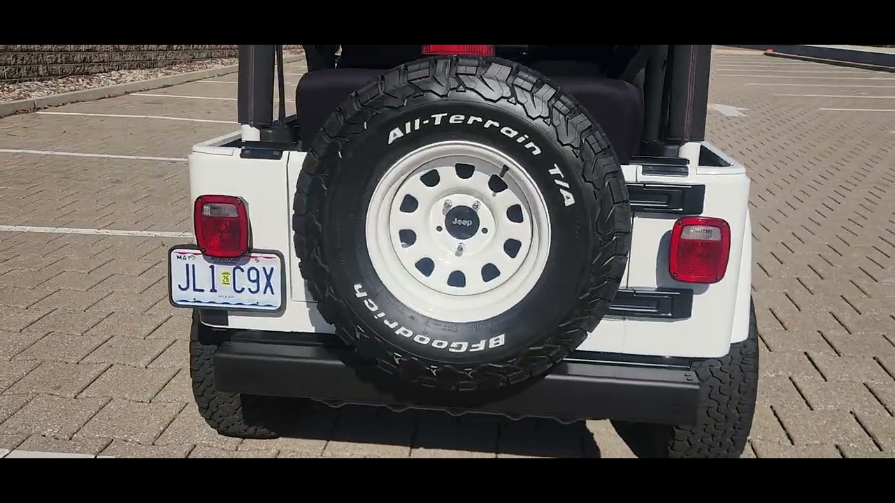 2004 Jeep Wrangler X driving/walk around 