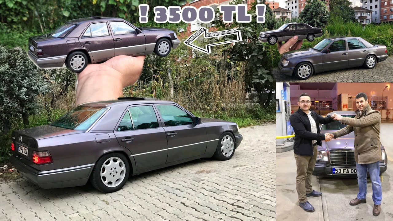 ARABAMI SATIP OYUNCAĞINI ALDIM | Bornit W124 Mercedes-Benz 1:18 Auoart Diecast