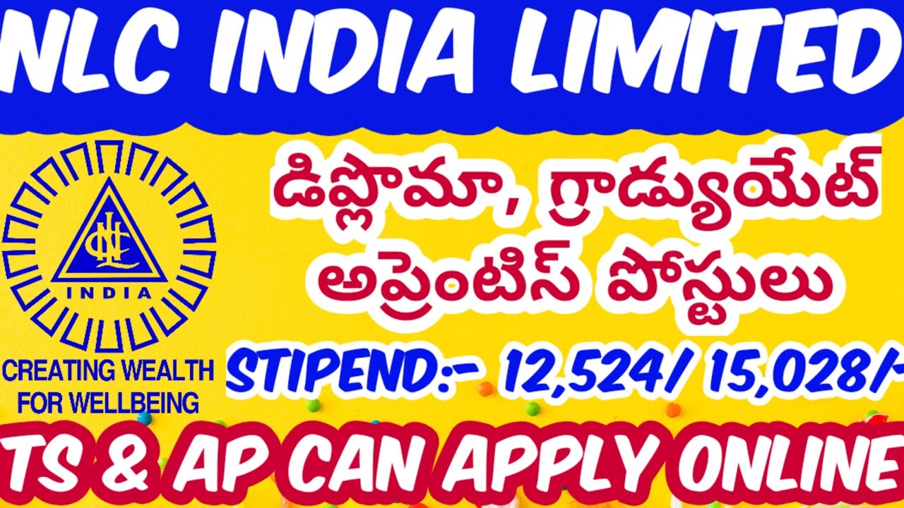 NLC Apprentice Recruitment 2020 ||| B.tech, Diploma, D.Pharmacy Apprentice Program | NLC India 2020