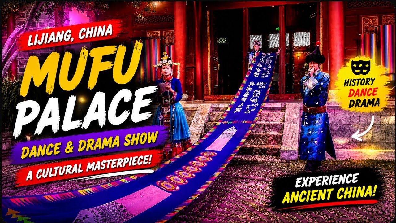 Lijiang’s Mufu Palace Dance and Drama Show, China