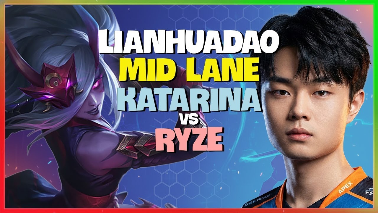 Rank 1 Super Server Katarina Masterclass by LianHuaDao Engsub