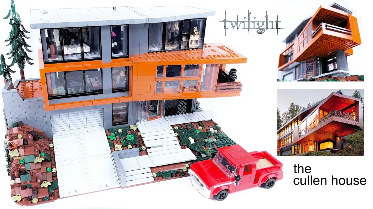 The accurate version of the Twilight Cullen House Lego Set