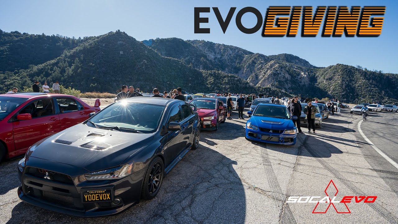 2023 EVO Thanksgiving CAR CRUISE in Angeles National Forest - Hosted By @SoCal.Evo