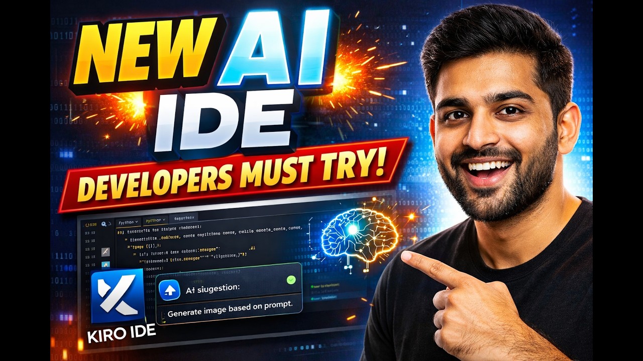 “Kiro IDE Explained in 20 Minutes| The AI Coding Tool That Can Change Development | Python With PA1”