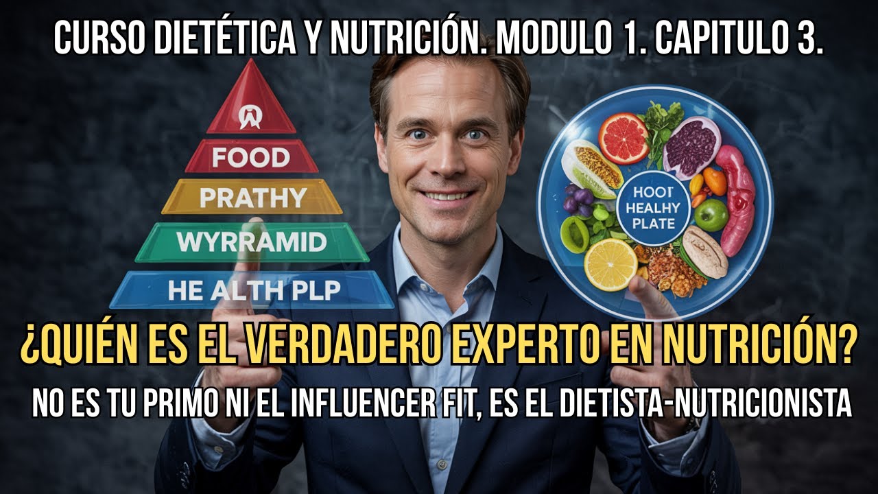 Curso Dietetica y Nutrici&oacute;n: &iquest;Qui&eacute;n es REALMENTE un Experto en Nutrici&oacute;n? Modulo 1, Cap&iacute;tulo 3.