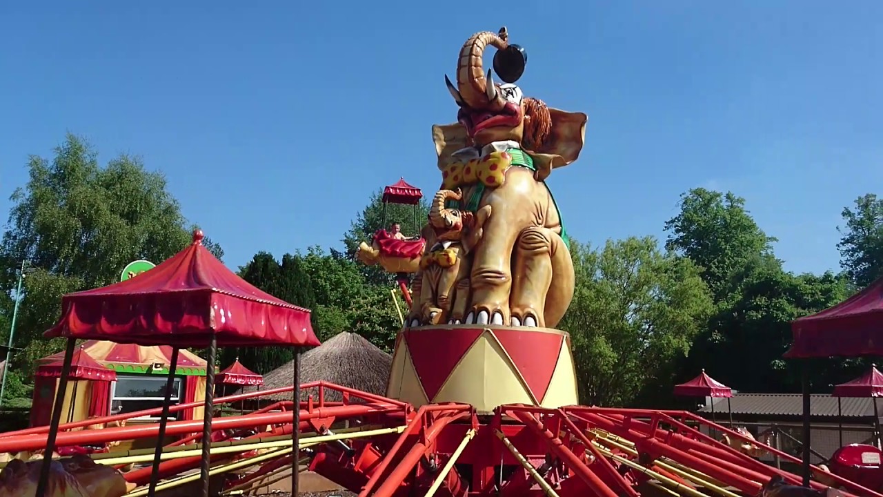 Jumbo Parade Ride At West Midlands Safari Park, 26 May 2017