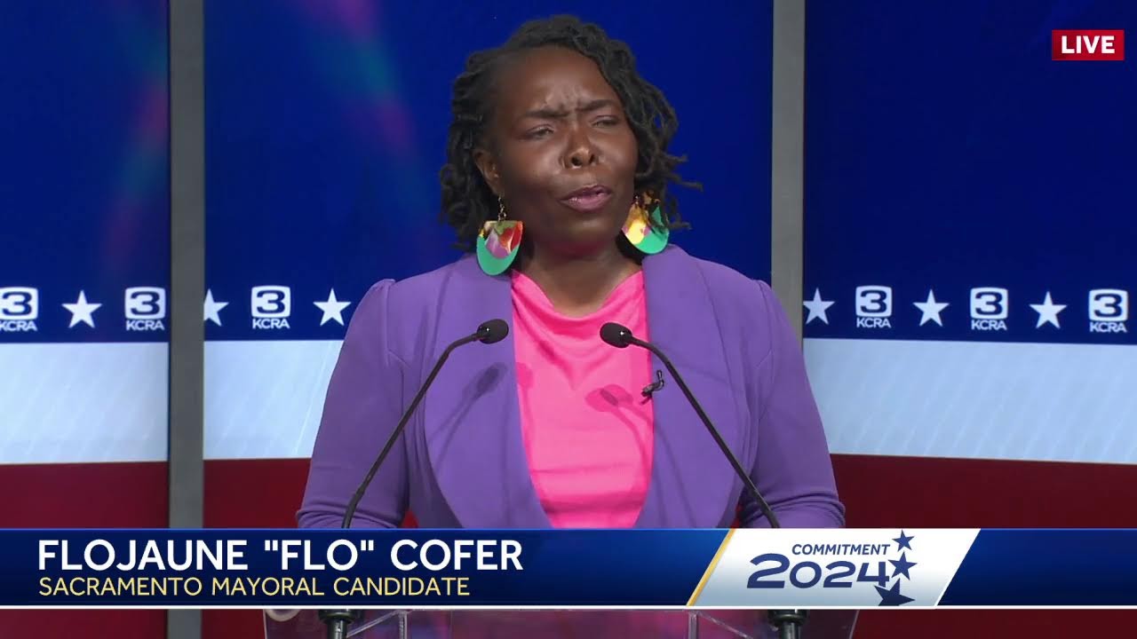 LIVE| Watch KCRA 3's Sacramento mayoral debate with Flojaune Cofer and Kevin McCarty