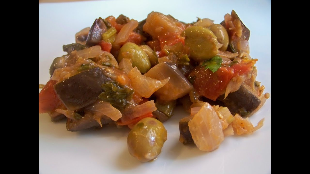 Caponata - les recettes de Sergio -