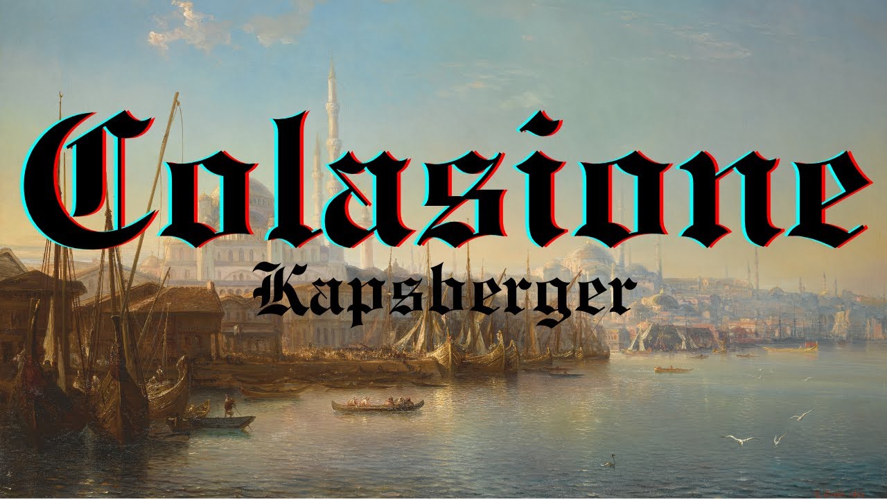 COLASIONE | KAPSBERGER | 2 THEORBOS and PERCUSSION