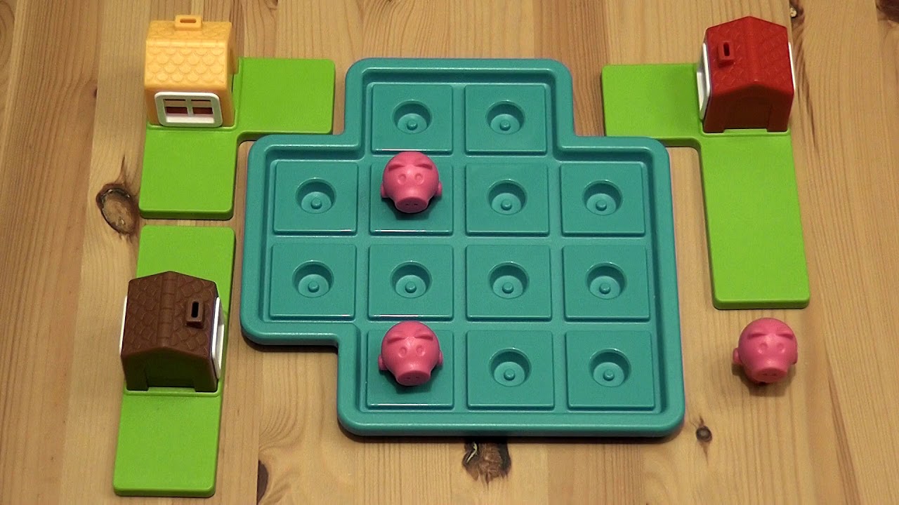 Három kismalac logikai játék