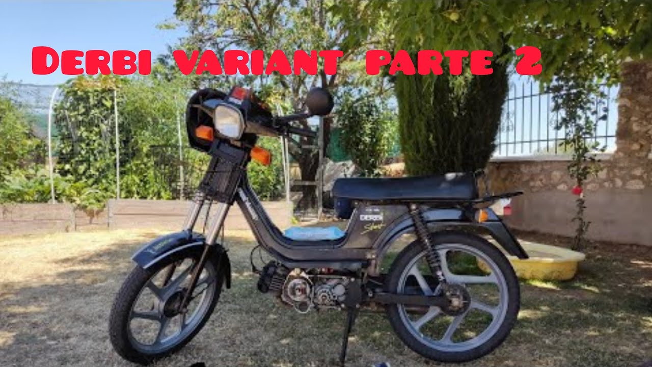 DERBI VARIANT REVISIÓN COMPLETA PARTE 2