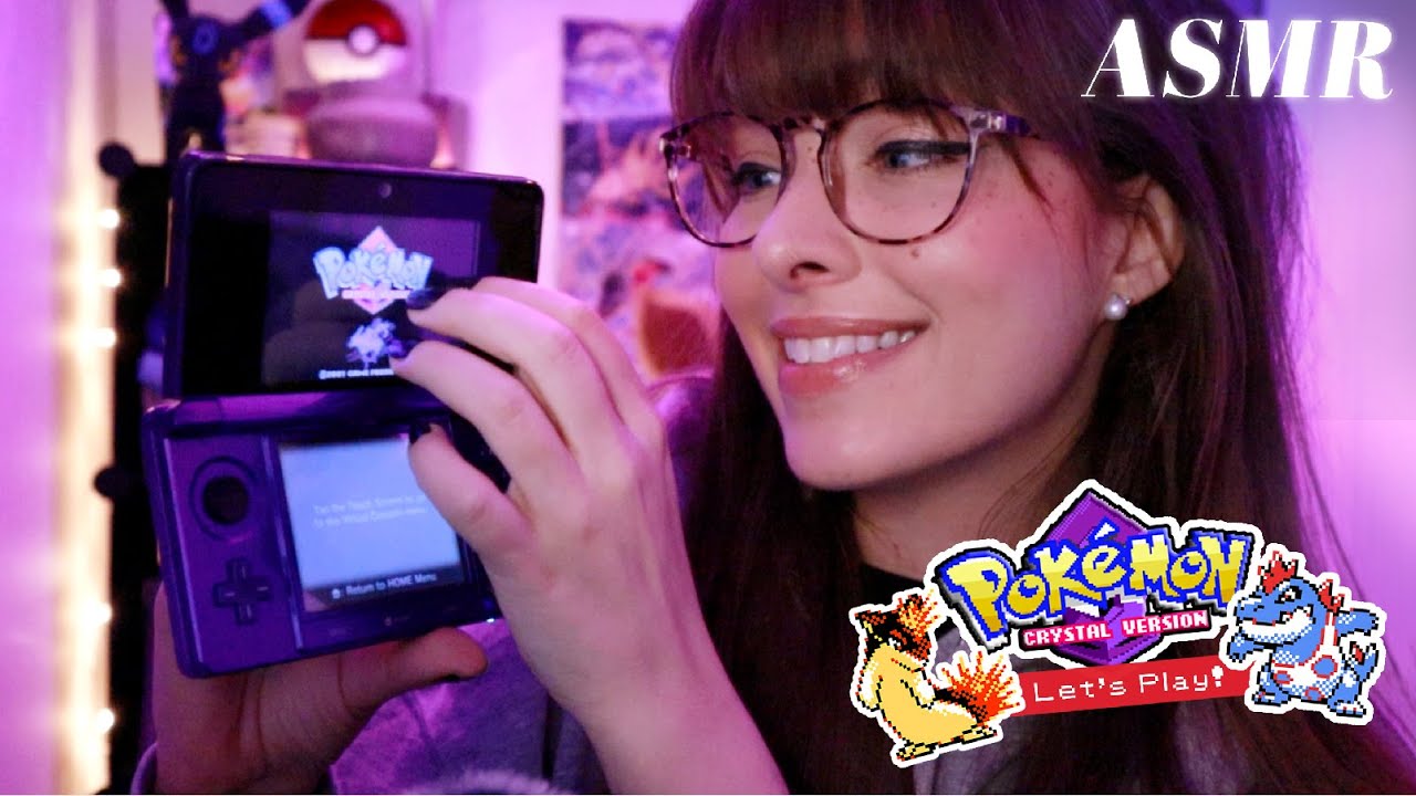 ASMR 💠 Pokemon Crystal 💠 2nd Gym Showdown! ✧EP.4✧ Whispered RPG Adventure in Johto!