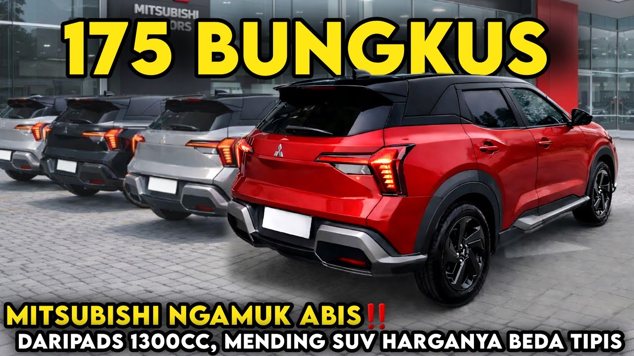 TURUN PARAH! Mitsubishi NGAMUK MENDING BELI SUV Xforce DARIPADA 1300CC, 175 JUTA BAWA PULANG!