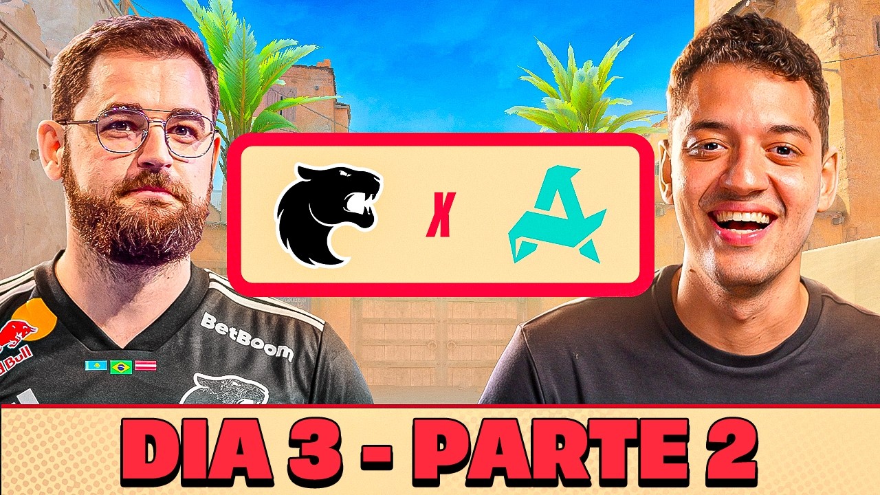 AO VIVO: FURIA 0 VS 1 AURORA - DIA 3 BLAST OPEN ROTTERDAM 2026 (com imagens)