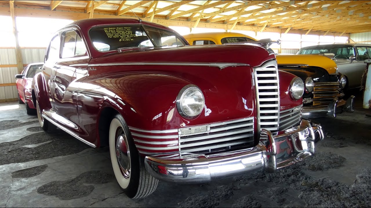 Packard Clipper Deluxe sedan 1947 года, рядный восьмицилиндровый двигатель, в Country Classic Cars