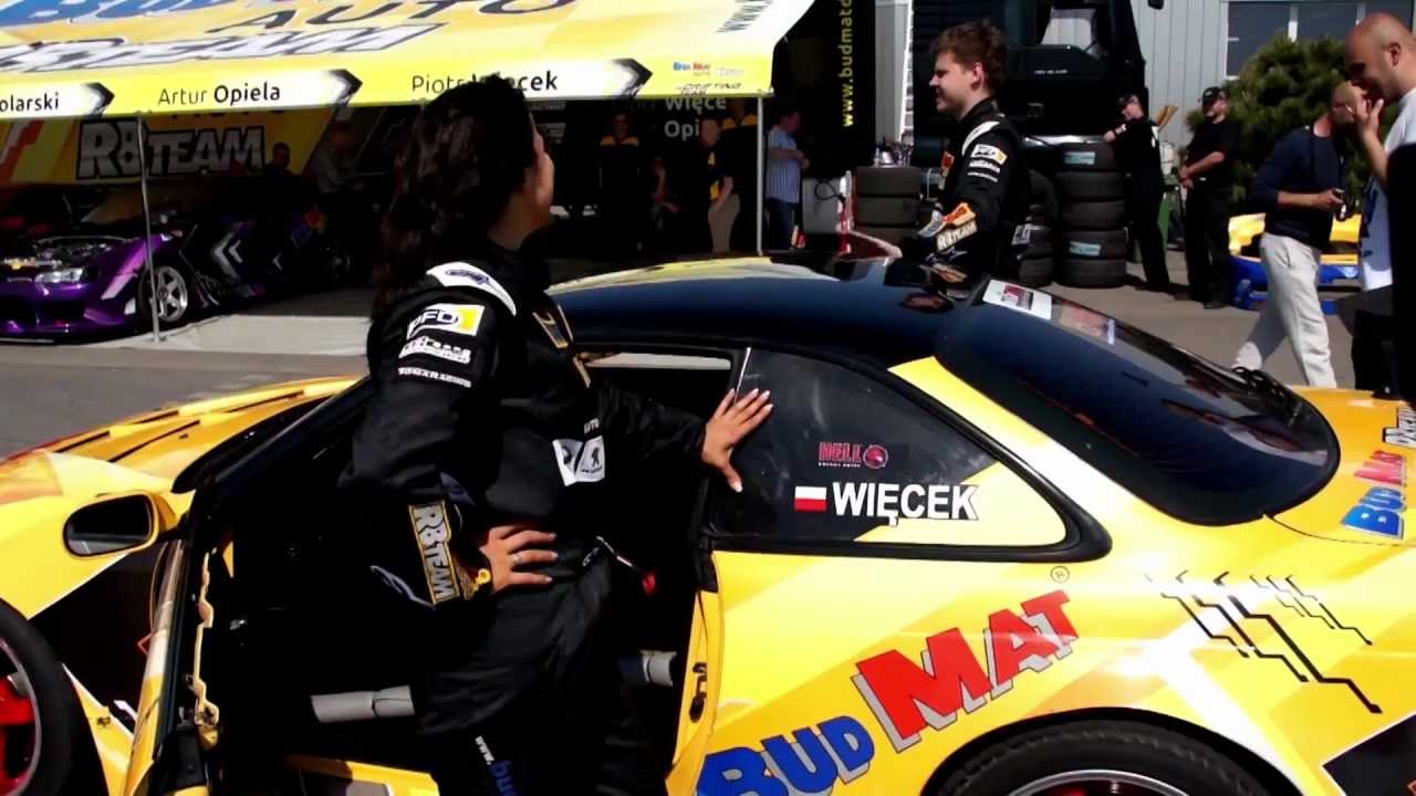 Trening driftu - Joanna Jabłczyńska - Budmat Auto RB Team
