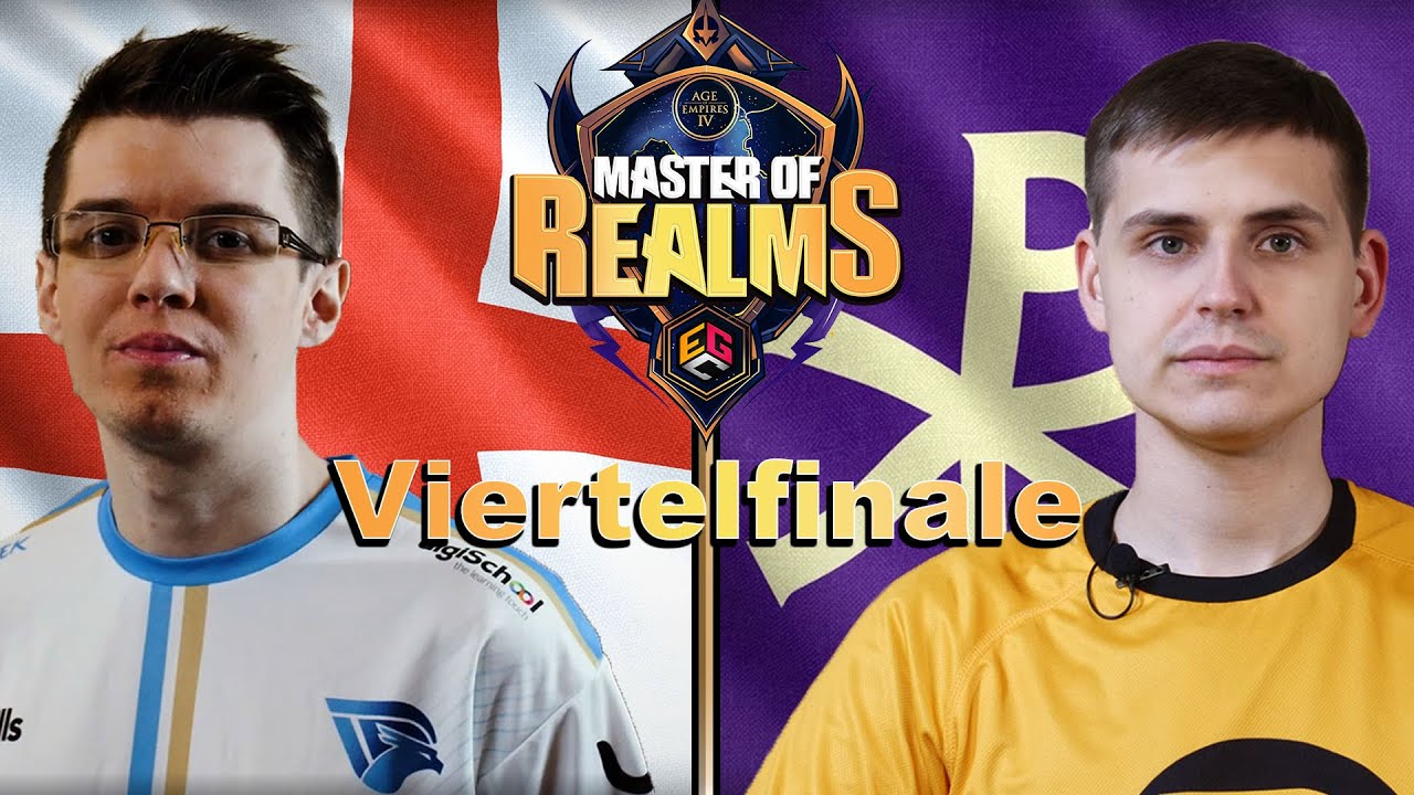 Bisher Ungeschlagen - MarineLord vs 3D!Bee- Master of Realms - Viertelfinale - Age of Empires 4