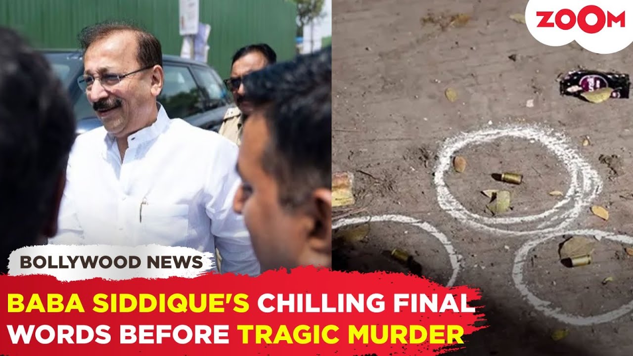 Baba Siddique's LAST words before tragic death | Shooters drank free sharbat before killing him