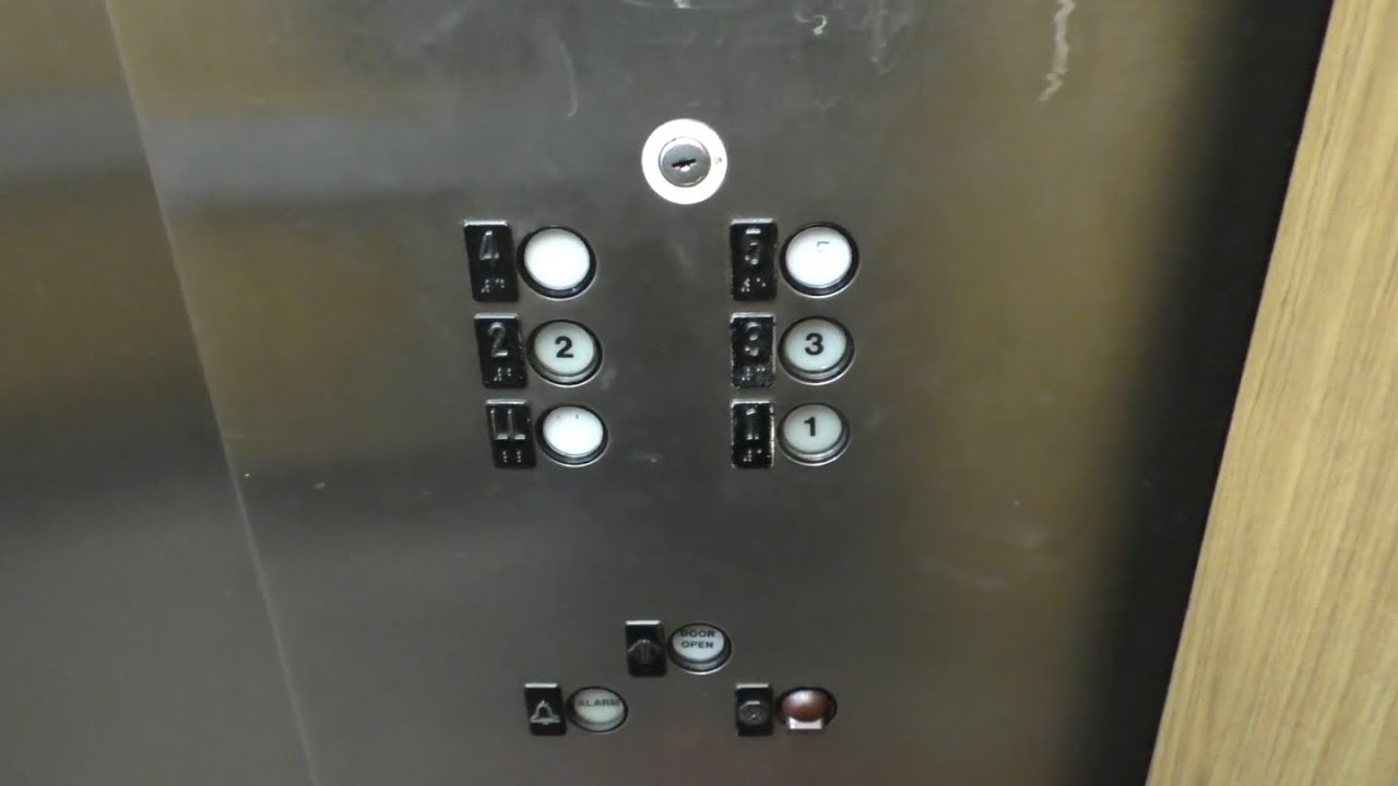 Westinghouse Traction Elevators at One Citizens Plaza in Anderson, IN