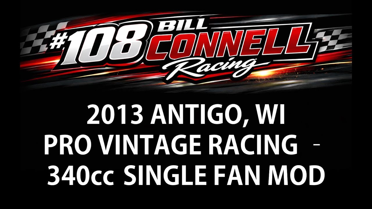Antigo, WI - Pro Vintage Racing - 340cc Single Fan Cooled Mod