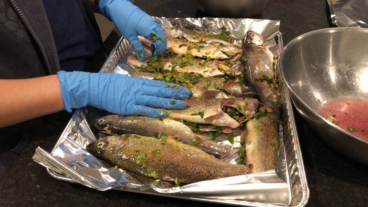 My favorite trout dish 😋