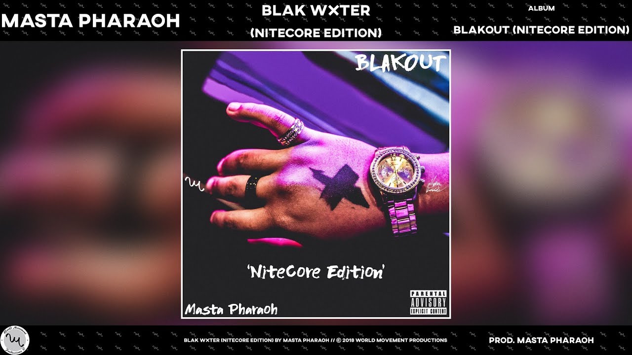 Masta Pharaoh - Blak Wxter (NiteCore Edition) [feat. Kilo The Wolf] (Official Audio)
