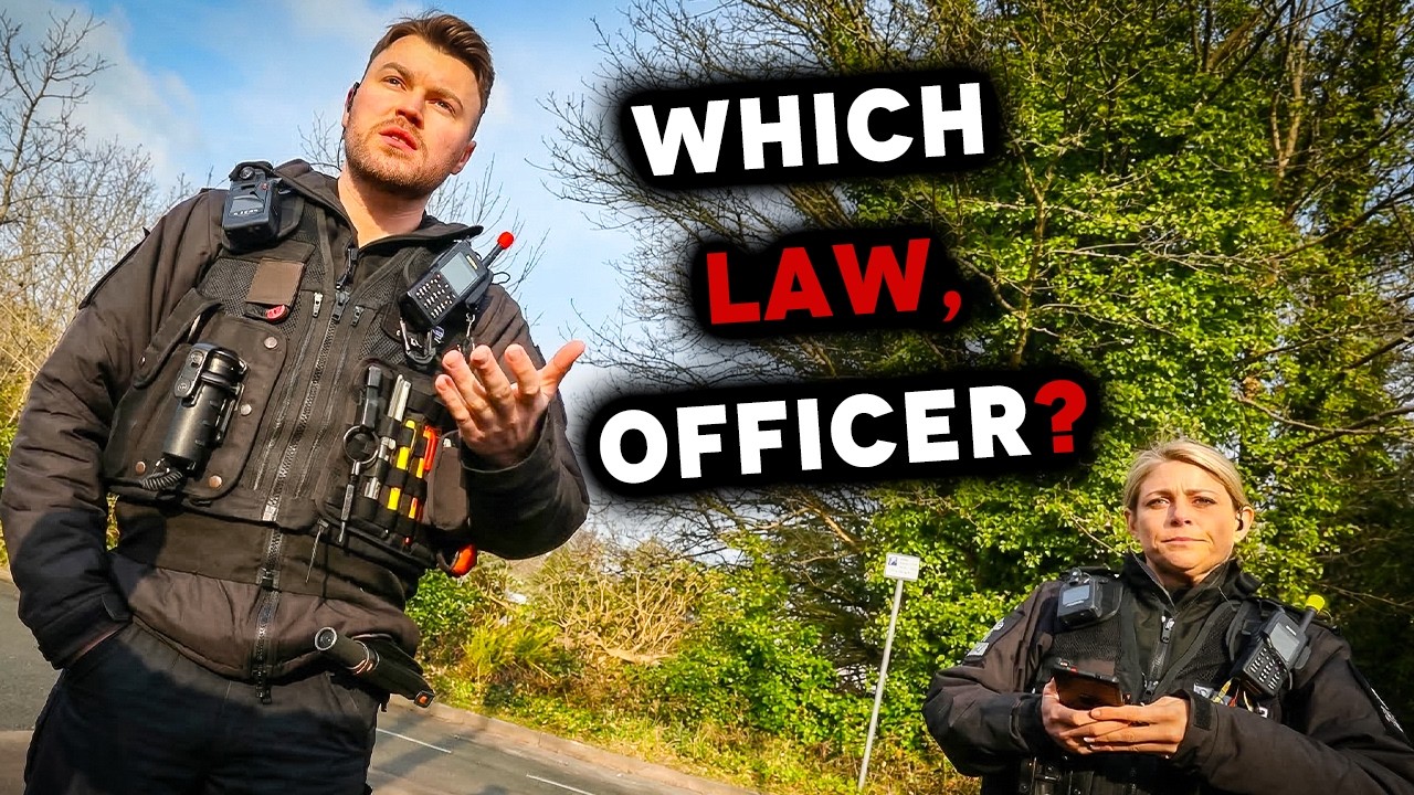 UK Officers Panic When Drone Auditor Quotes Their Own Law Back at Them