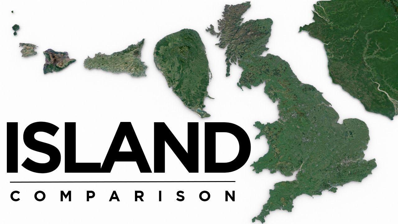 🏝️ ISLANDS in Perspective ▬ 3D Comparison