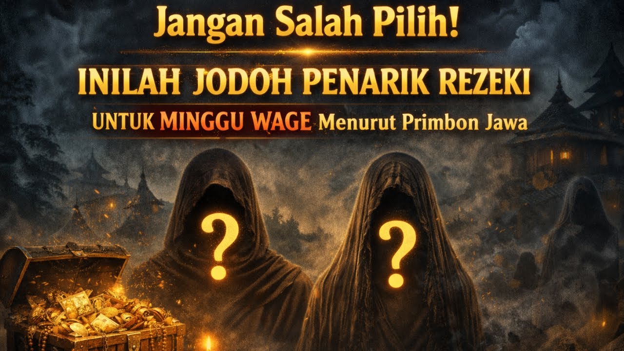 MINGGU WAGE: Bongkar Rahasia Jodoh, dan Cara Mengunci Harta Versi Primbon