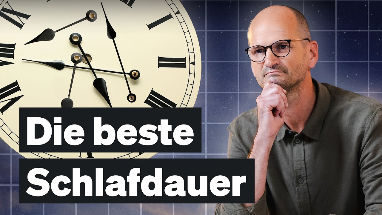 5 Stunden Schlaf? So lange solltest du schlafen...
