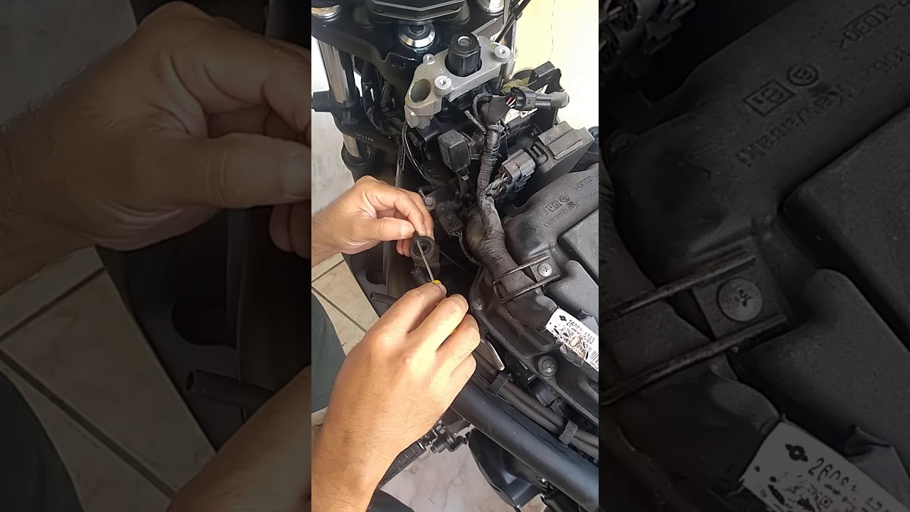 Tirando o Defeito na Kawasaki Vulcan S 650, do painel de instrumentos na injeção eletrônica