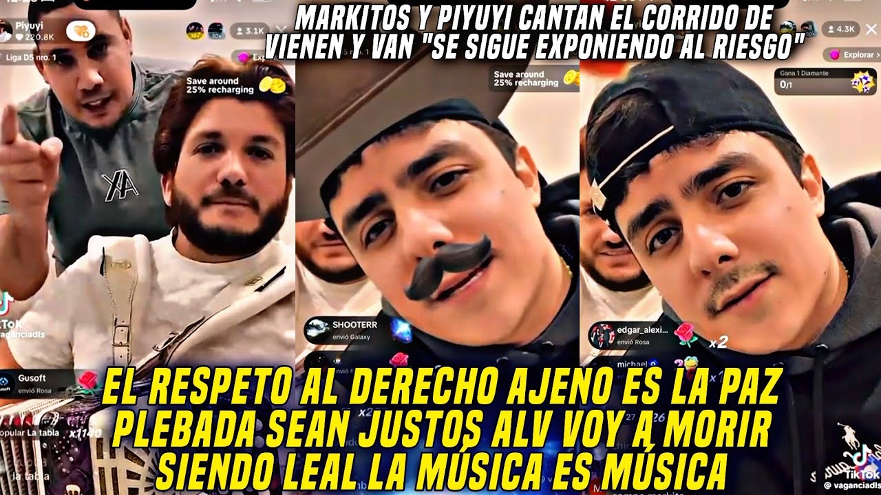 MARKITOS TOYS CON PIYUYI SIGUE RETANDO A LAS AM3-N4-Z4S QUE LE DIRIGIERON EN CULIACÁN.
