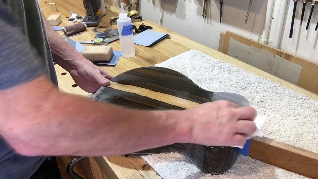 Epoxy Wood Pore Fill - Sanding After Applying Epoxy