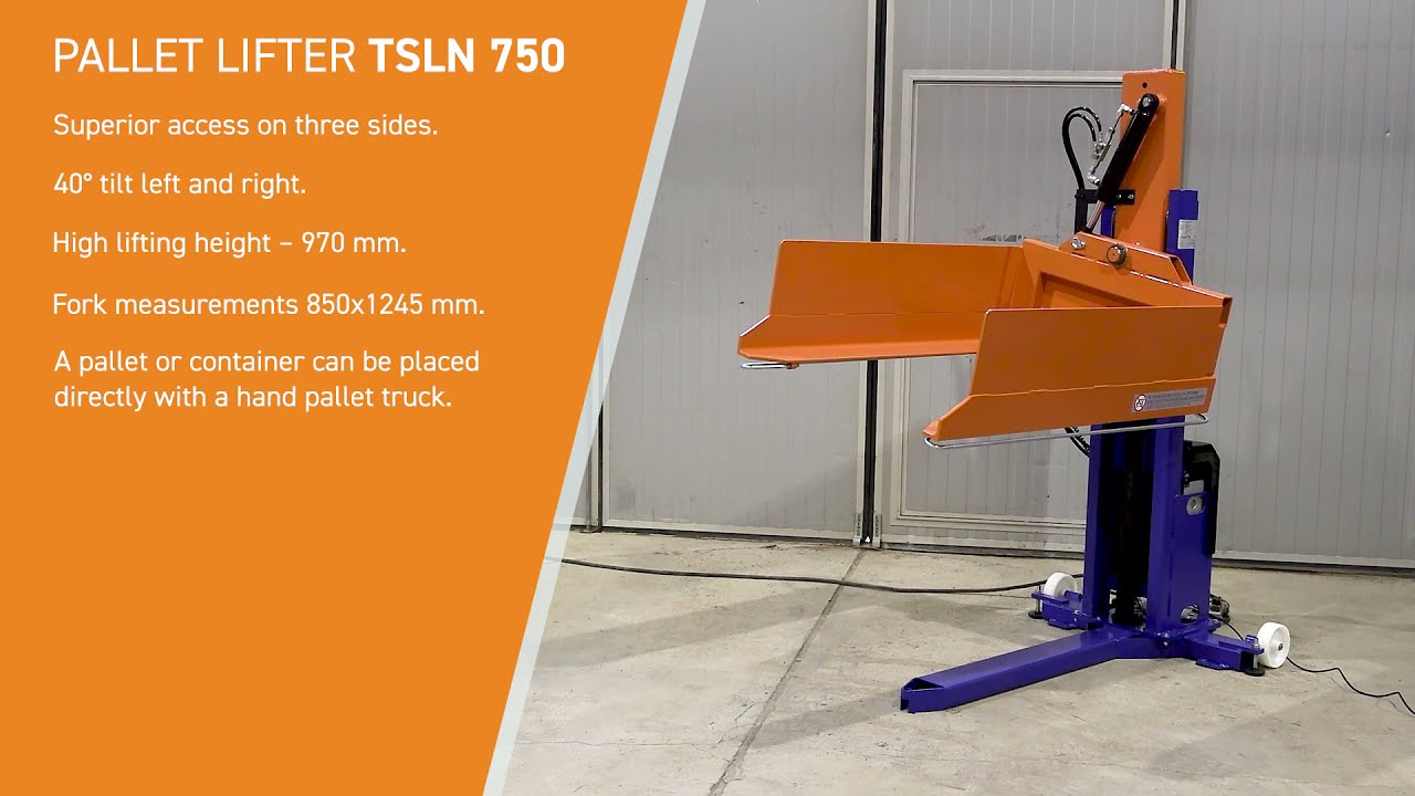 EdmoLift's Pallet Lifter: TSLN 750