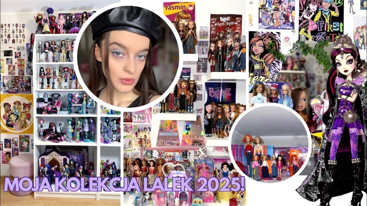 MOJA KOLEKCJA LALEK 2025!💜 Monster High, Ever After High, Bratz, Barbie, My Scene, W.I.T.C.H. …💓