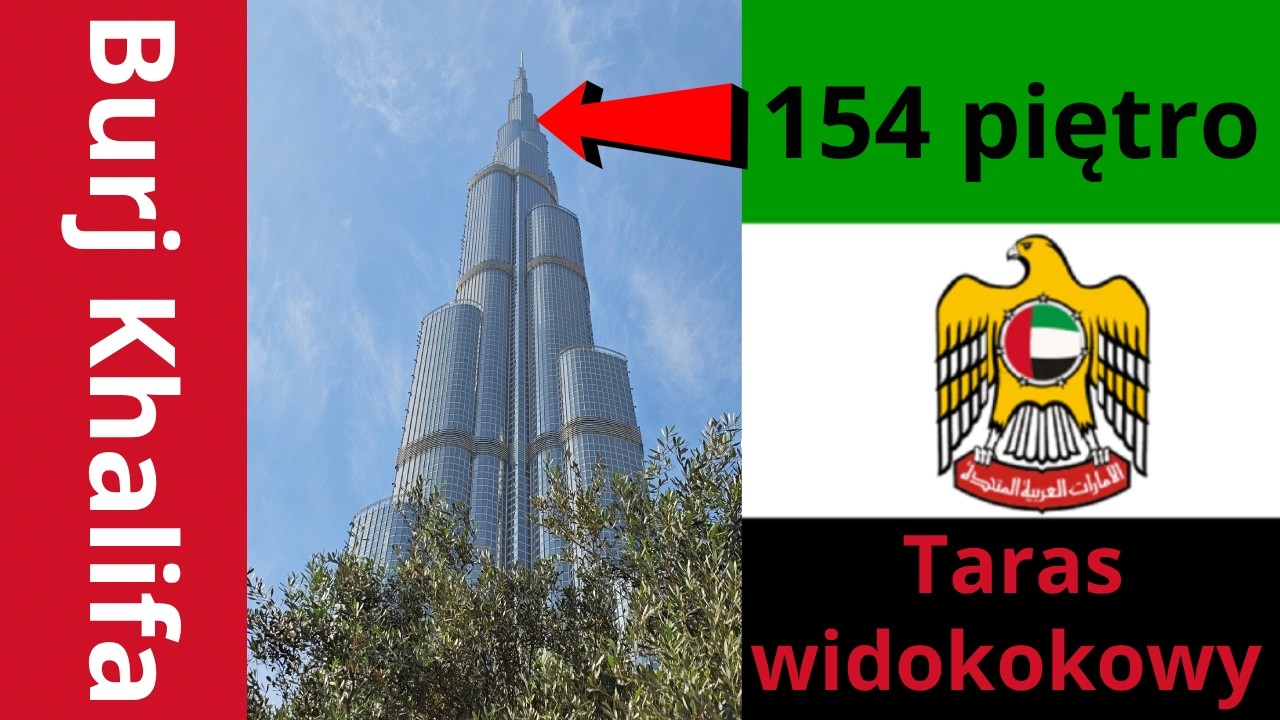 Burj Khalifa  Taras Widokowy 154 piętro