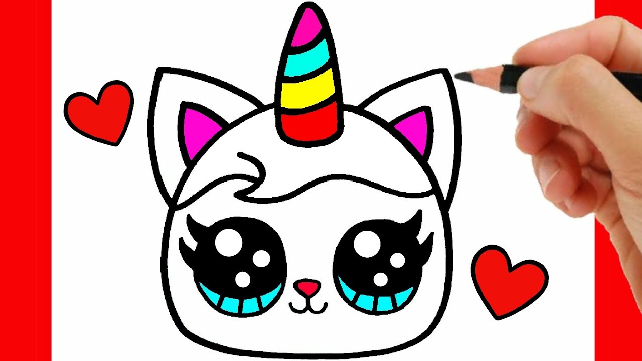 COMMENT DESSINER UNE LICORNE FACILE ETAPE PAR ETAPE