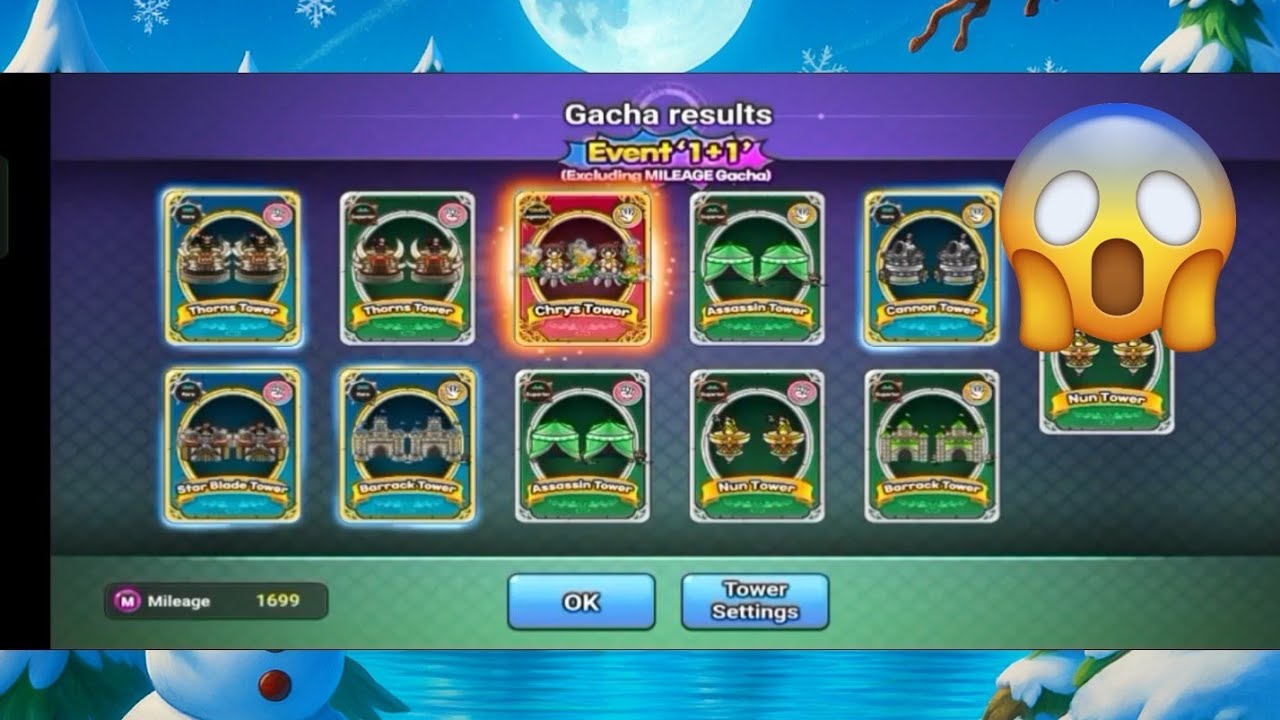 Gold Tower Defence New Tower/Chyrs lv 2 in Tower Gaccha/ 