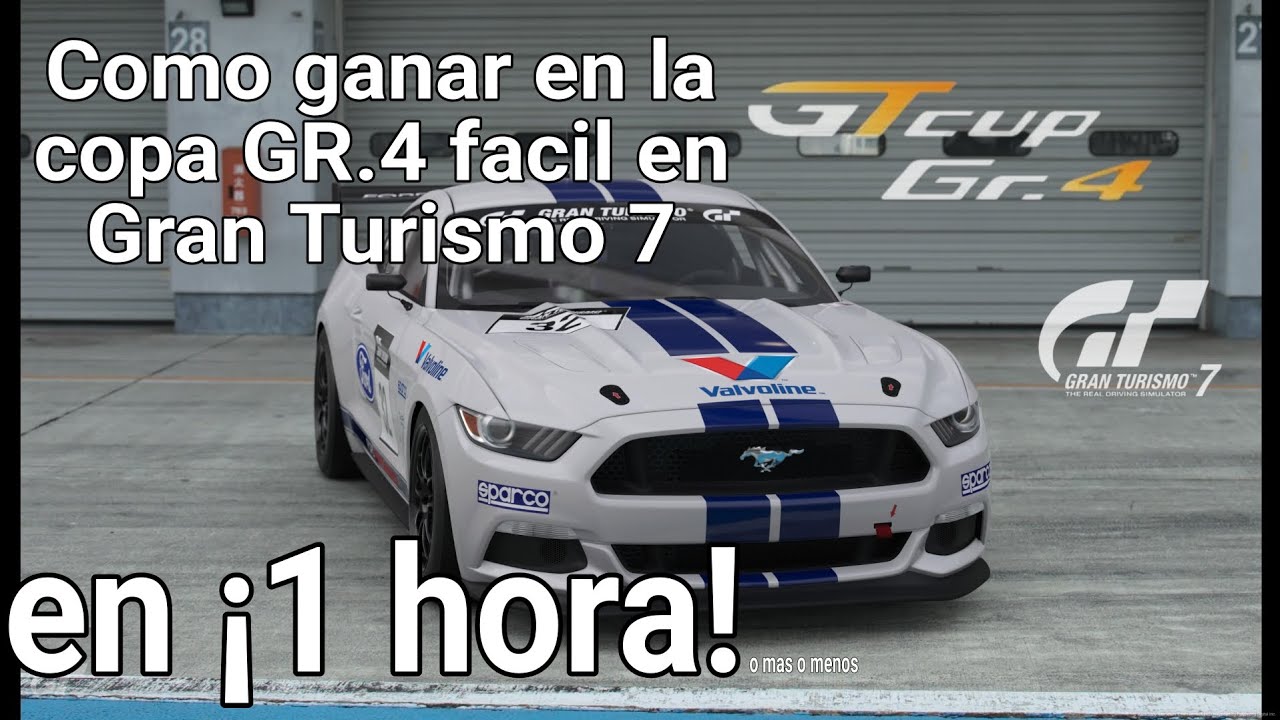 COMO GANAR LA GR.4  CUP FACIL Y SENSILLO #granturismo7 #humor #tutorial #autos #carreras  