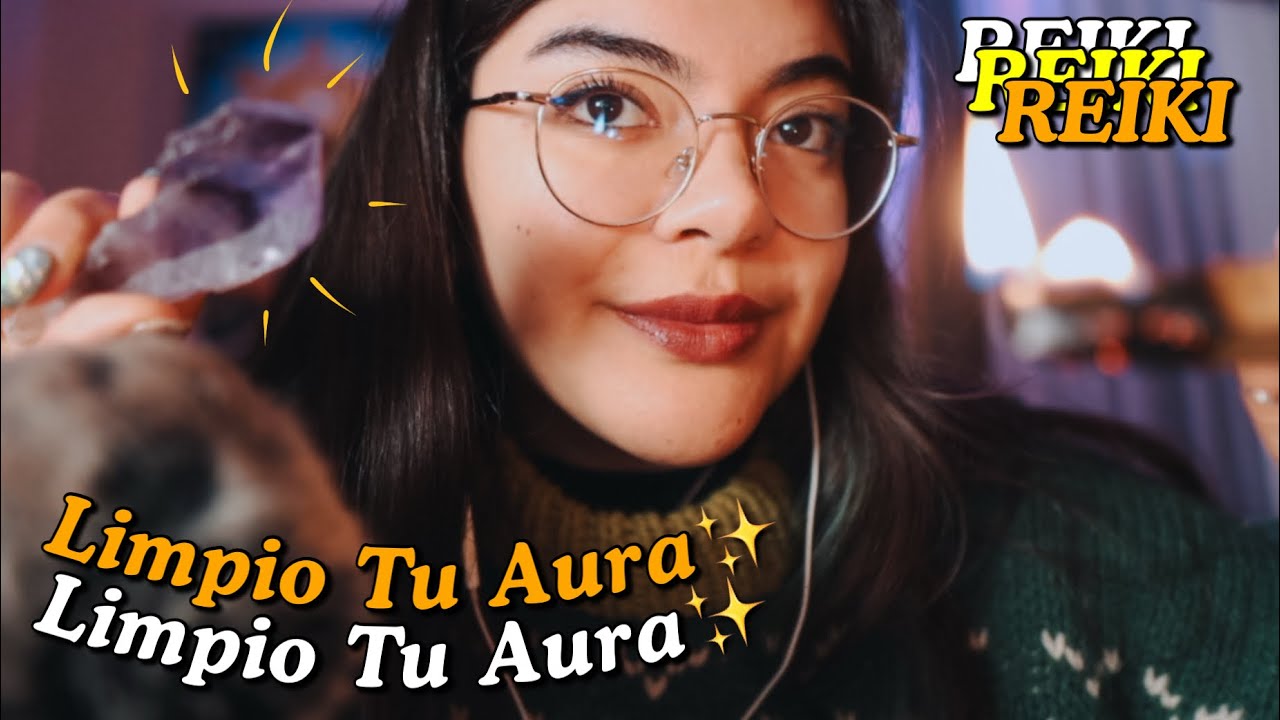 ASMR Reiki para Relajarte 💗 Inaudibles, Mic Brushing, Limpieza Energética con Cristales ✨