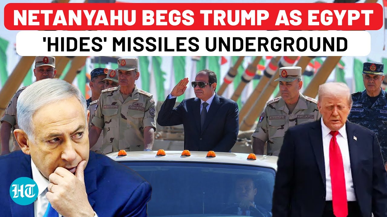 Egypt Missiles Spotted Underground, To Be Used To Attack Israel? Netanyahu Pleads With Trump