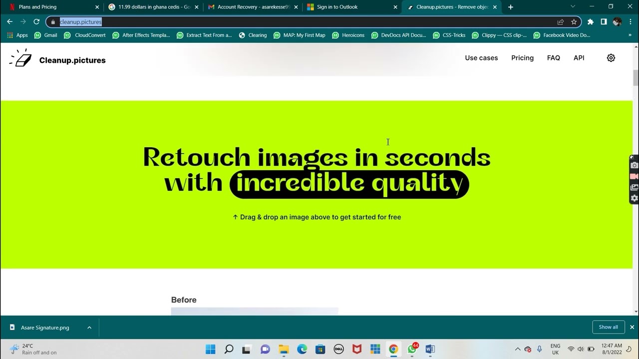 How to retouch Images in seconds with Incredible Quality