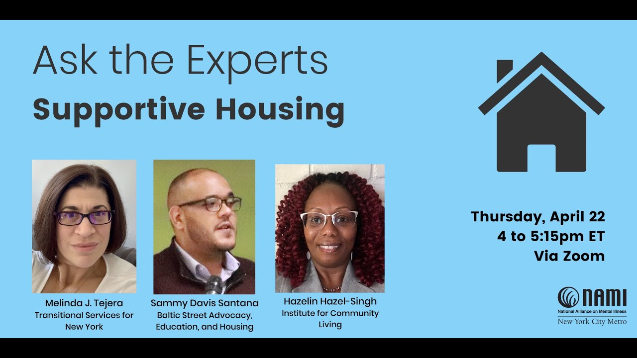 Ask the Expert: Supportive Housing