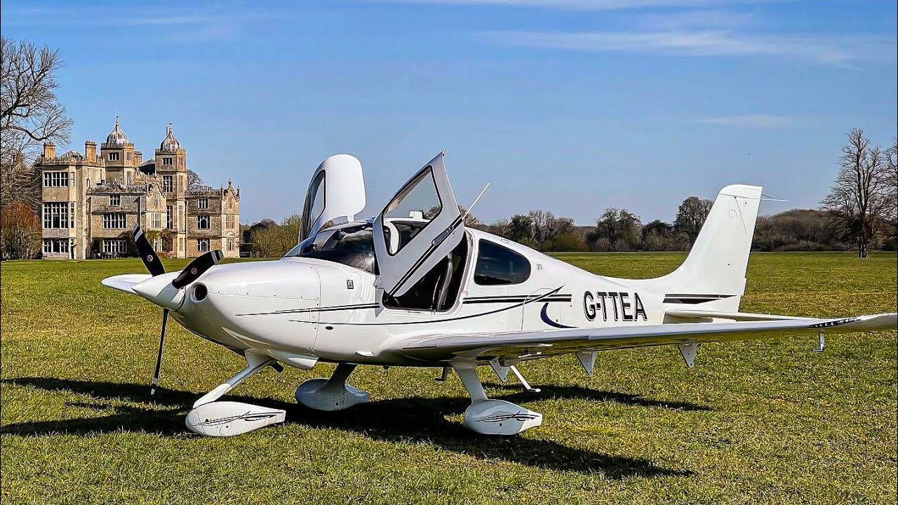 Cirrus SR20 — Чарльтон-парк — Лондон Биггин-Хилл | Видеоблог о полётах