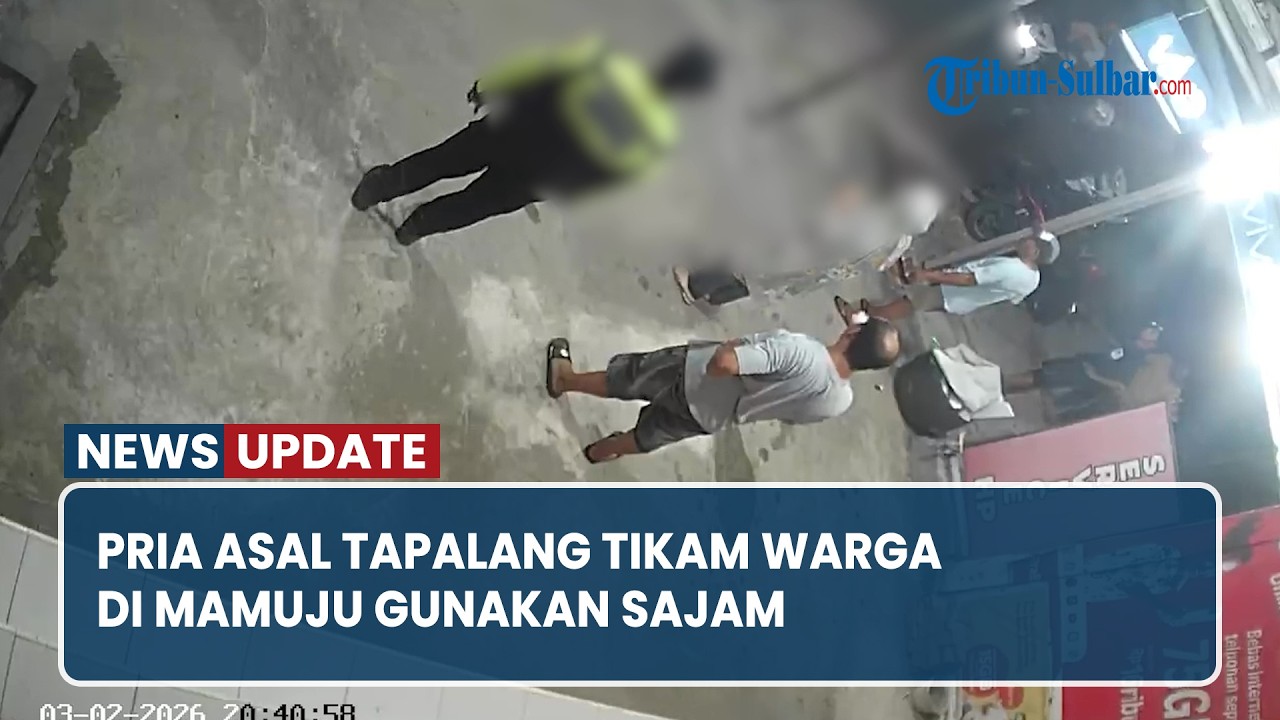 Cemburu Istri Sering Diganggu, Pria Asal Tapalang Tikam Warga di Mamuju Gunakan Sajam