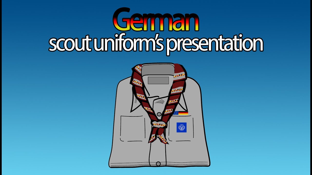 German scout uniform's presentation (VCP) [VIDEO]