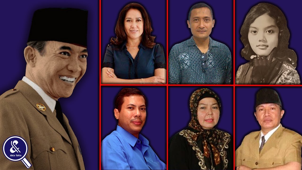 Anak Rahasia Ir Soekarno yg Baru Terungkap! Ini Anak-anak Presiden Soekarno Selain dari Fatmawati