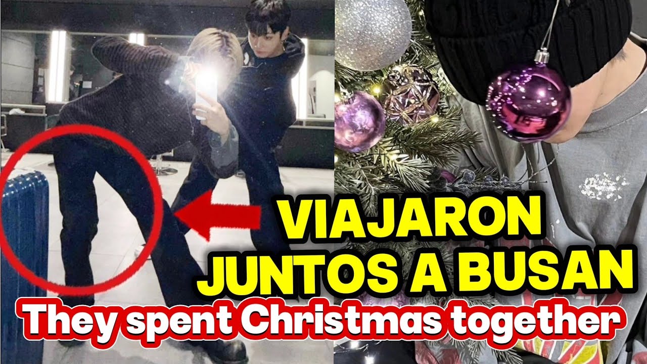 🚨 Они отправились в Пусан! 😍 Чимин и Чонгук провели Рождество вместе 🎄
