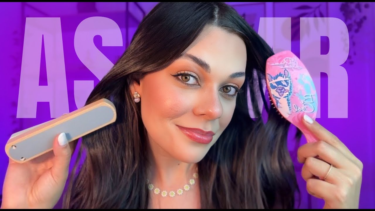ASMR: Mexendo No Seu Cabelo Até Você Dormir 🧴🪮